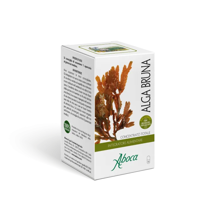 Aboca Alga Bruna Concentrato Totale 50 Opercoli