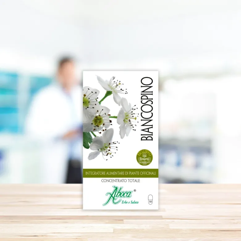 Aboca Biancospino Concentrato Totale 50 Opercoli