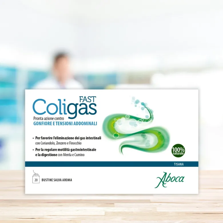 Aboca Coligas Fast Tisana 20 Bustine