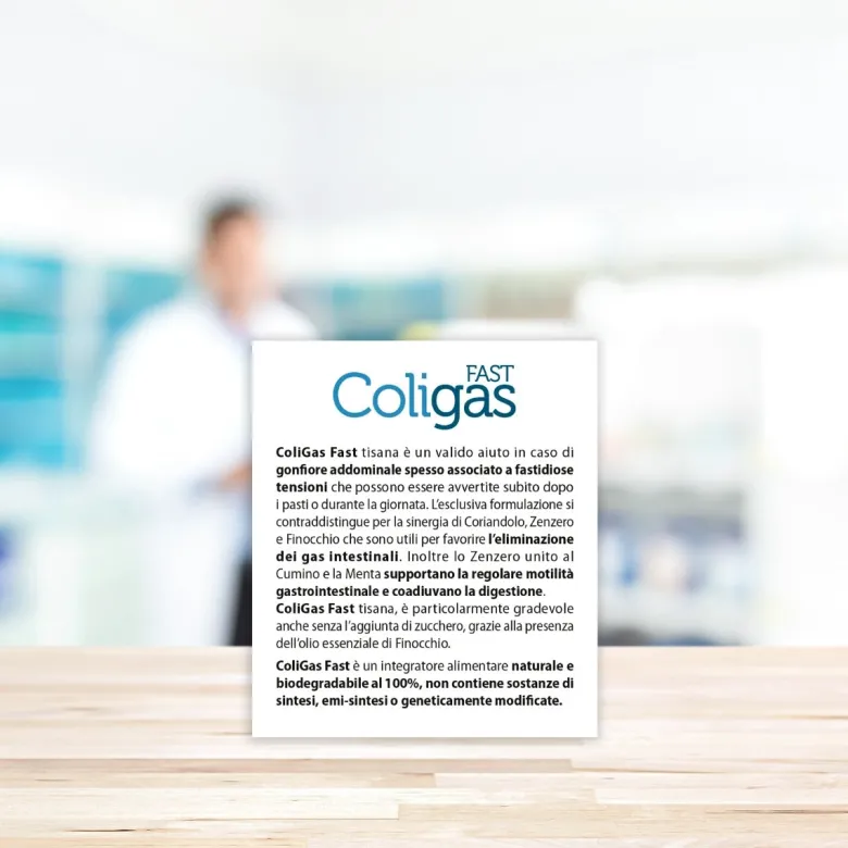 Aboca Coligas Fast Tisana 20 Bustine