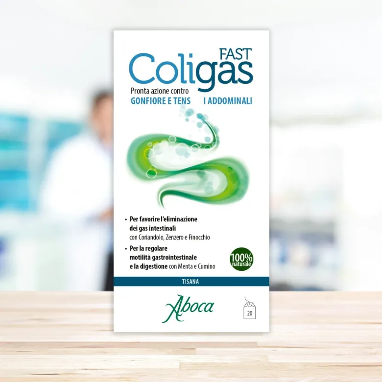 Aboca Coligas Fast Tisana 20 Bustine
