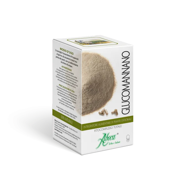 Aboca Glucomannano Fitocomplesso Totale 50 Opercoli