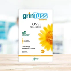 Aboca Grintuss Pediatric Sciroppo Tosse Bambini 12 Flaconcini