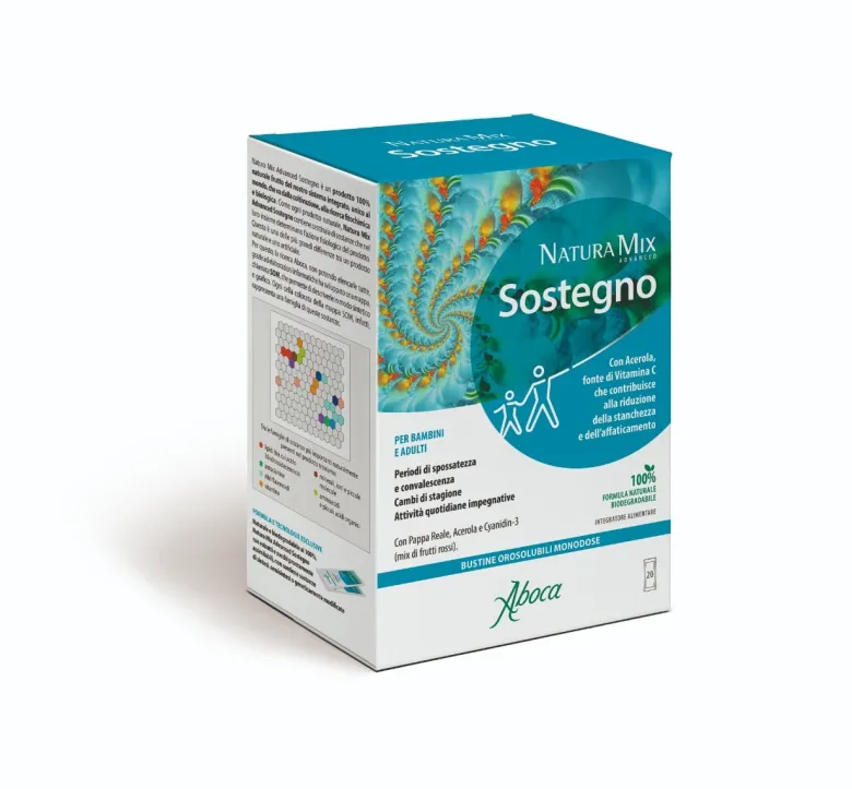 Aboca Natura Mix Advanced Sostegno 20 Bustine