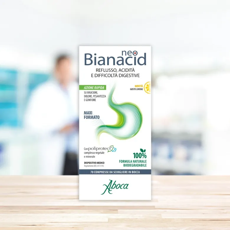 Aboca Neobianacid 70 Compresse Limone
