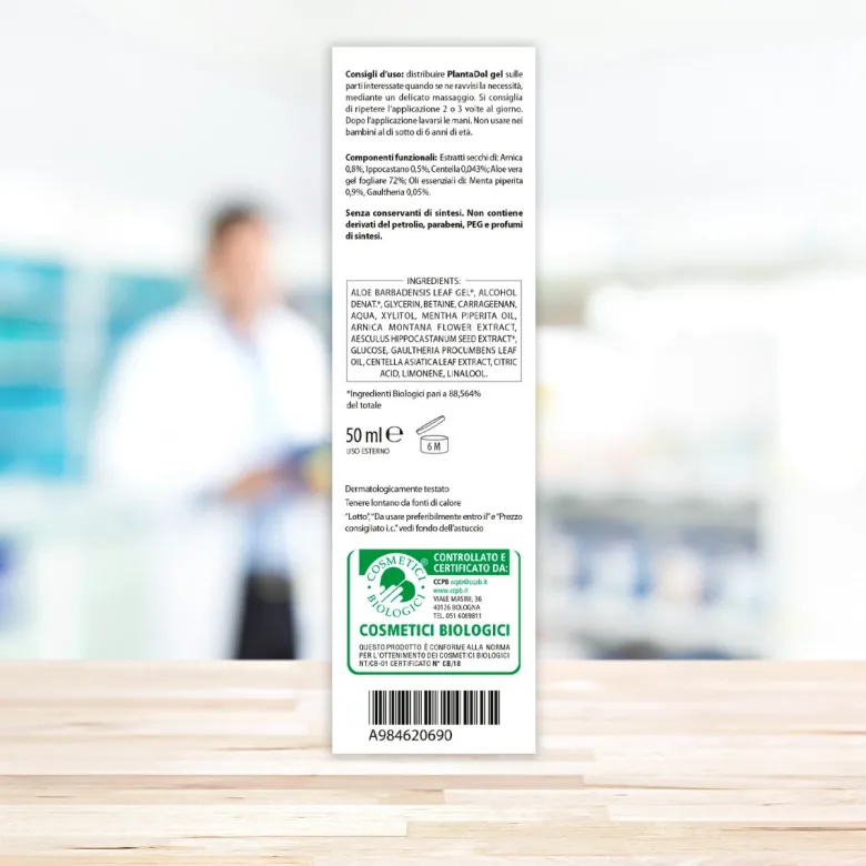 Aboca Plantadol Gel Azione Lenitiva 50ml