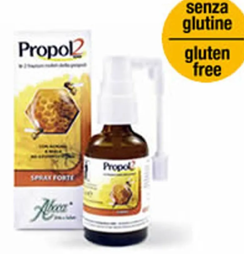 Aboca Propol2 Emf spray forte: benessere della gola