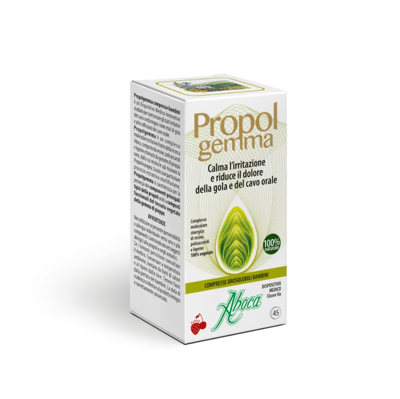 Aboca Propolgemma Bambini 45 Compresse Orosolubili