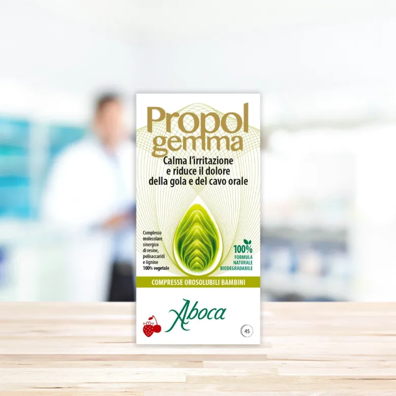 Aboca Propolgemma Bambini 45 Compresse Orosolubili
