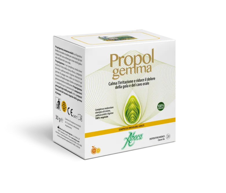Aboca Propolgemma 20 Compresse Orosolubili