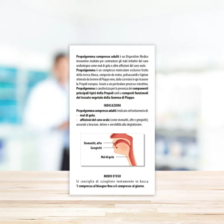 Aboca Propolgemma 20 Compresse Orosolubili