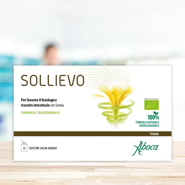 Aboca Sollievo Bio Tisana Benessere Naturale 20 Filtri 44g