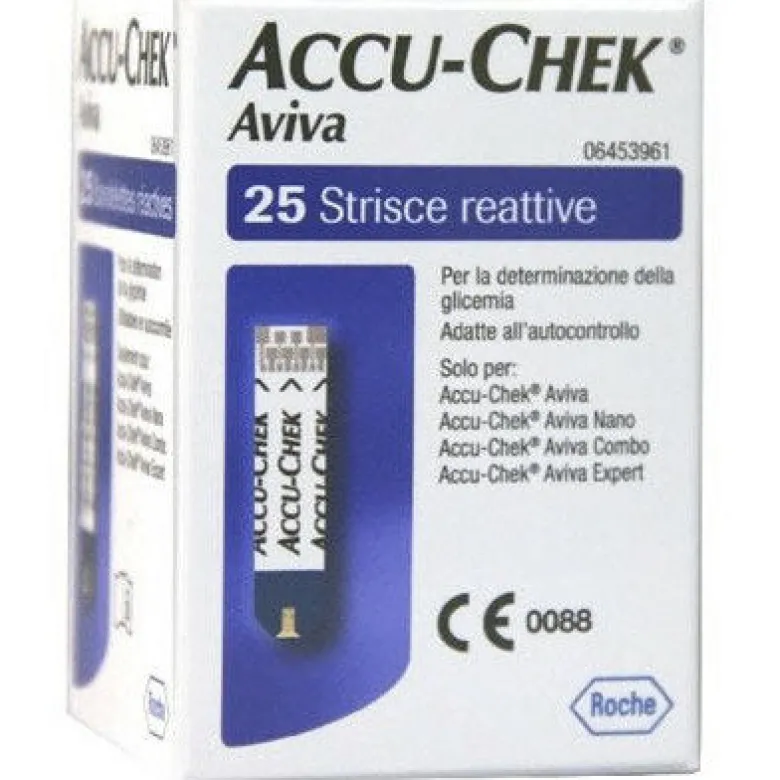 Accu-Chek Aviva 25 Strisce