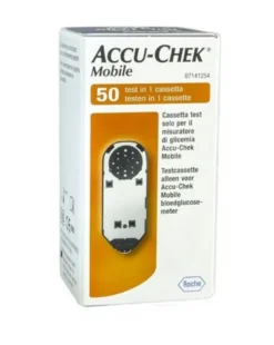 Accu-Chek Mobile 50 Test in 1 Cassetta per la misurazione della glicemia mic2