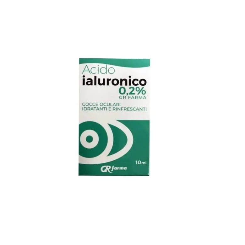 Acido Ialuronico 0.2% gocce oculari idratanti e rinfrescanti 10ml