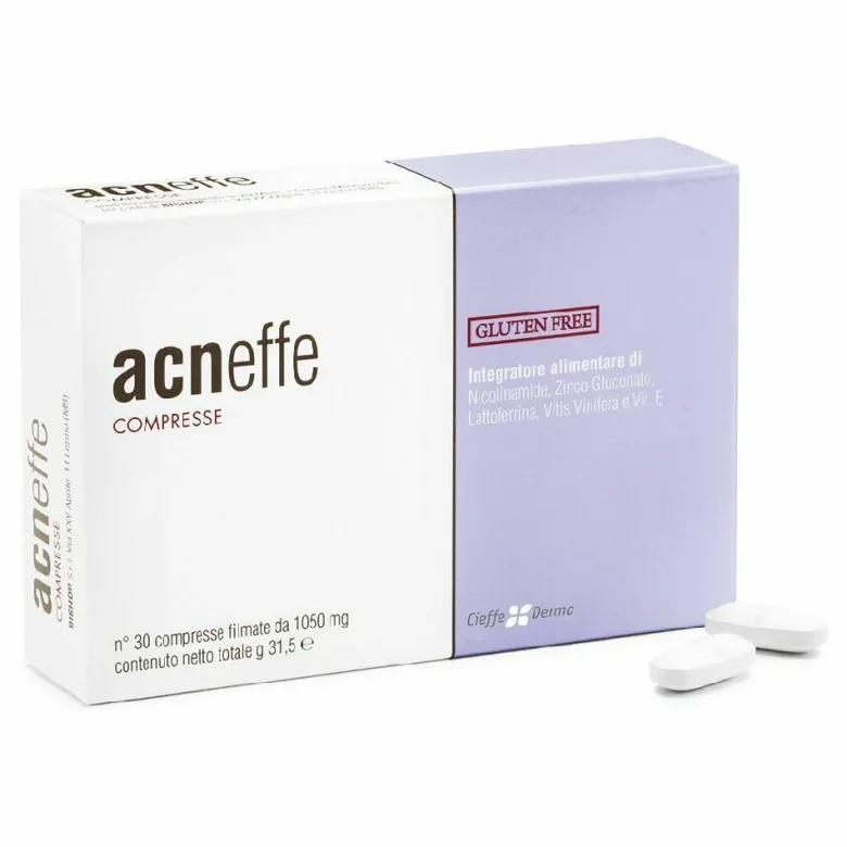 Acneffe integratore per pelli acneiche 30 compresse