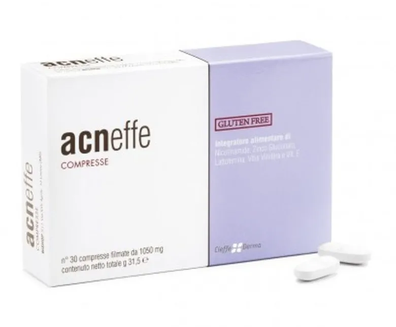 Acneffe integratore per pelli acneiche 30 compresse