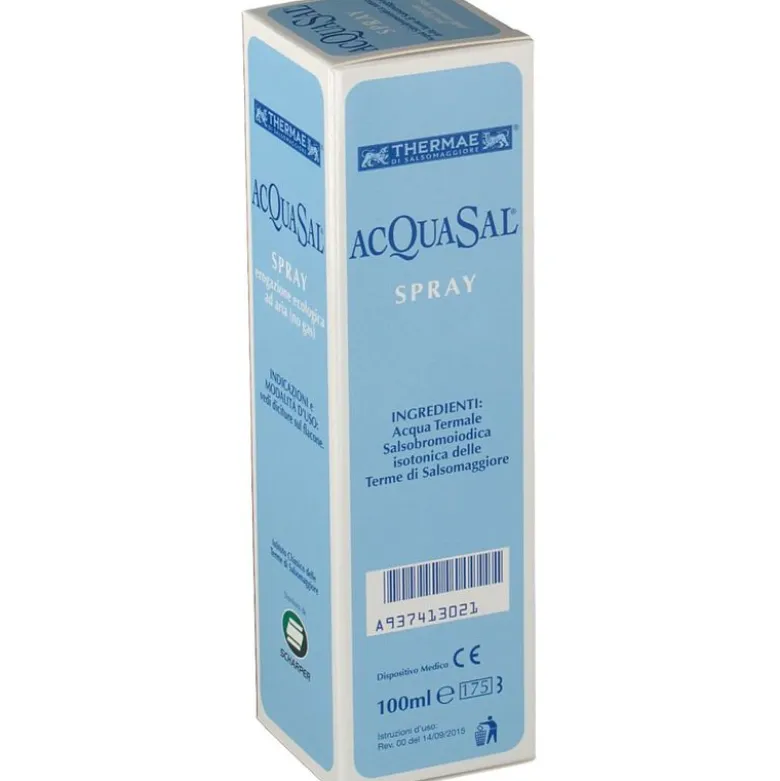 Acquasal Spray di acqua termale per l'igiene delle fosse nasali 100ml