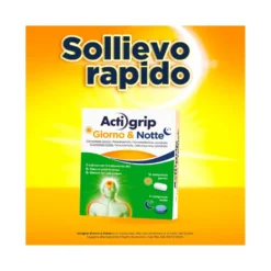 Actigrip Giorno e Notte Compresse per Raffreddore Febbre e Influenza