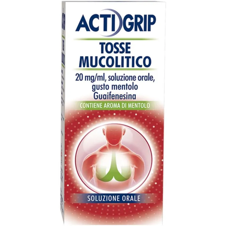 Actigrip Tosse Grassa Mucolitico per Catarro