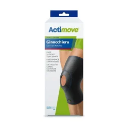 Actimove Ginocchiera con foro rotuleo taglia S colore Navy 1 pezzo
