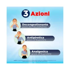 ActiSinu 12 Compresse Sinusite Raffreddore e Mal di testa
