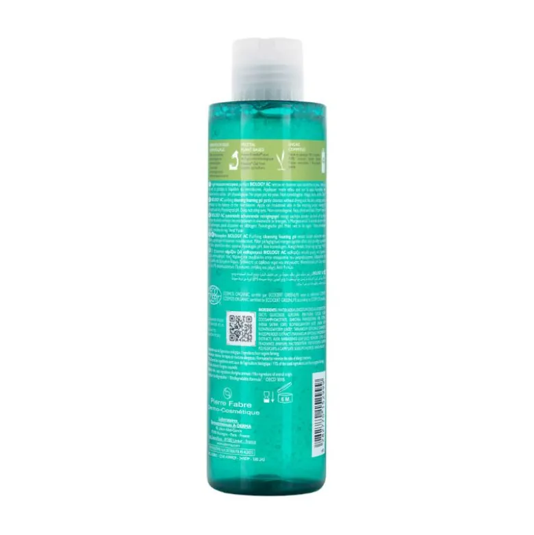 A-Derma Biology AC Gel detergente schiumogeno purificante anti-imperfezioni 200ml