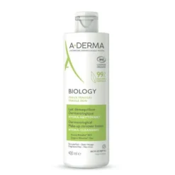 A-Derma BIOLOGY Latte struccante dermatologico IDRA-DETERGENTE 400ml
