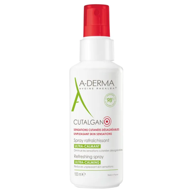A-Derma Cutalgan spray rifrescante ultra lenitivo 100ml