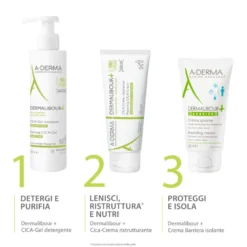 A-Derma Dermalibour + Cica Crema ristrutturante purificante pelli irritabili 100ml
