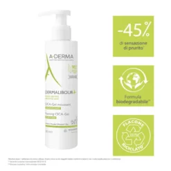 A-Derma Dermalibour + Cica Gel detergente purificante pelli irritabili 200ml