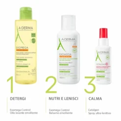 A-Derma Exomega Control Olio Lavante Emolliente Ricarica 500ml