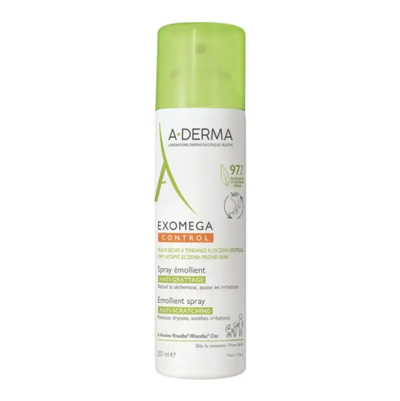 A-Derma Exomega Control Spray Emolliente Anti-Grattage 200ml