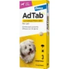 Adtab Per Cani Da 2,5 A 5,5kg 3 Compresse Masticabili 112mg