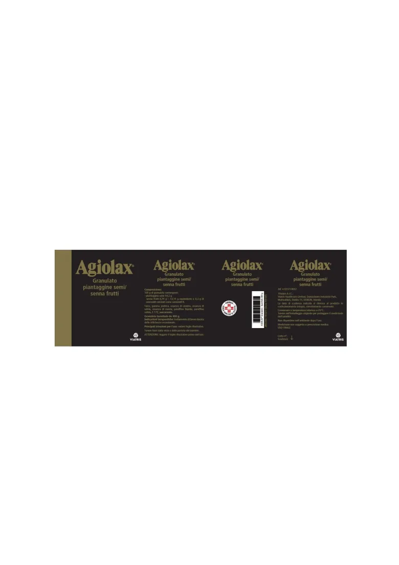 Agiolax Granulato Barattolo 400 Gr