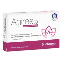 Agires50 per la menopausa 30 compresse orosolubili
