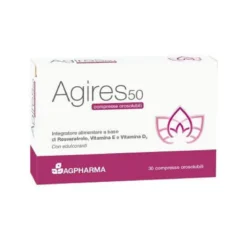 Agires50 per la menopausa 30 compresse orosolubili