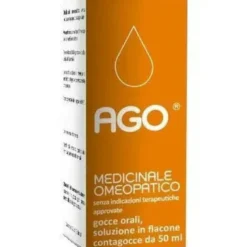 Ago 5 Gocce Medicinale Omeopatico Squilibrio Energetico 50ml