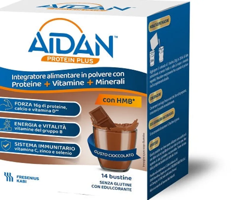 Aidan Protein Plus Cioccolato 14 Bustine