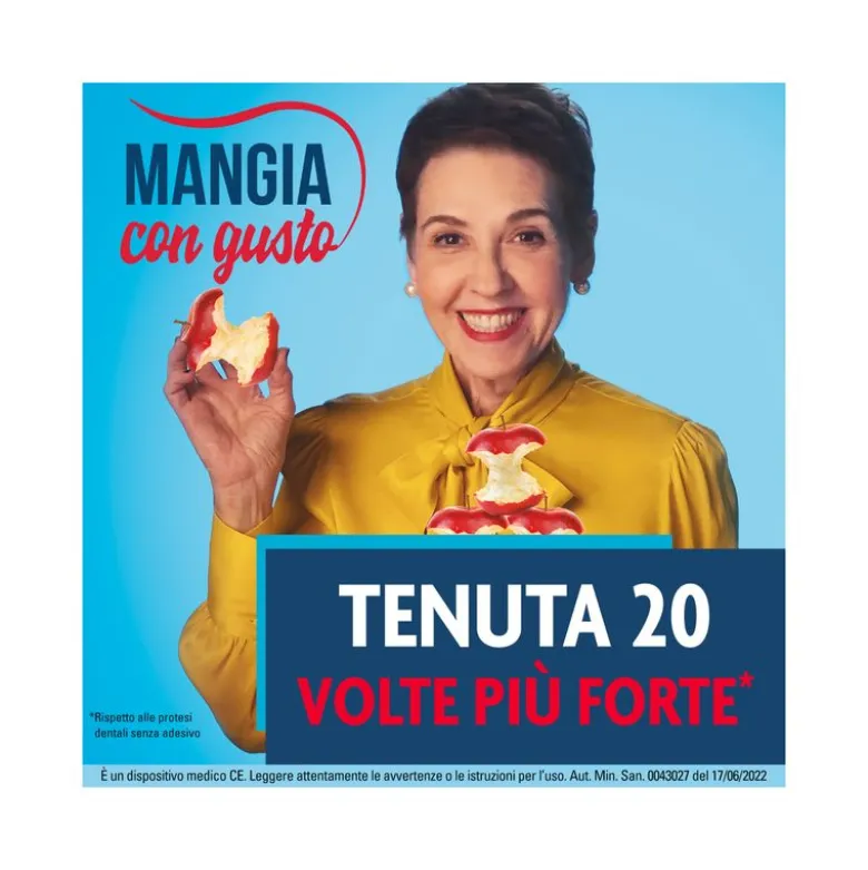 Algasiv Cuscinetti Adesivi Dentiera Inferiore 30 Pezzi Tenuta Forte
