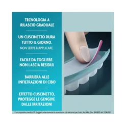 Algasiv Cuscinetti Adesivi Per Dentiera Inferiore Tenuta Forte Tutto Il Giorno 15 Pezzi