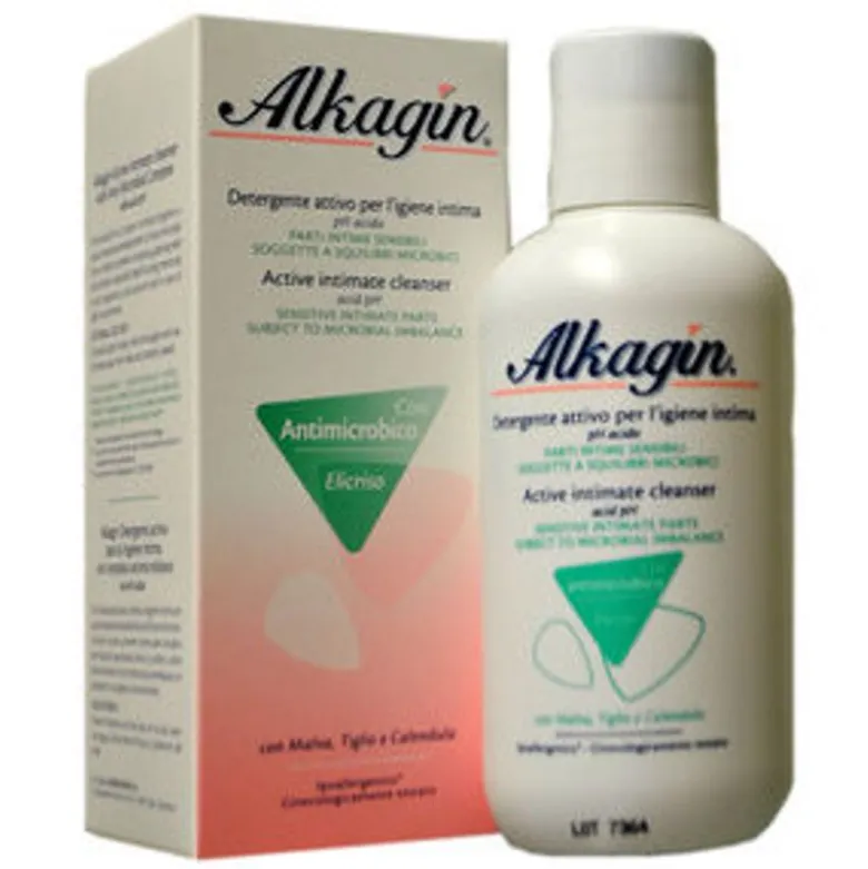 Alkagin Detergente Attivo per l'Igiene Intima ph Acido 250ml