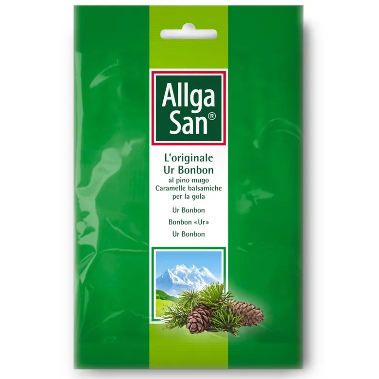 Allgasan Ur Bonbon caramelle balsamiche per la gola 75g