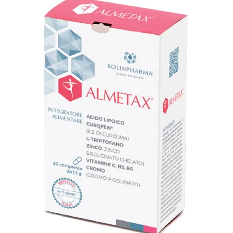 Almetax 30 Compresse - Integratore Alimentare per Benessere