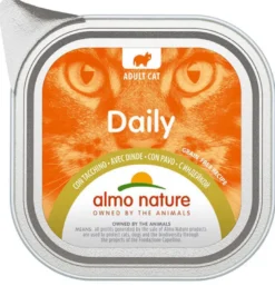 Almo Nature Daily Menù Cibo Umido Con Tacchino Per Gatti Adulti 100g