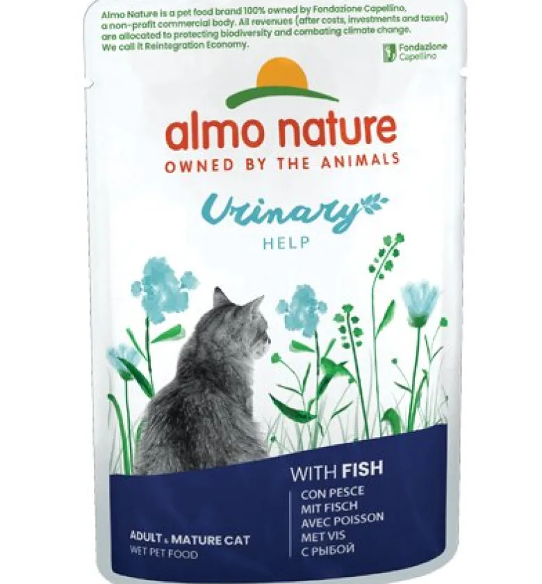 Almo Nature Urinary Help Cibo Umido Con Pesce Per Gatti Adulti Bustina 70g