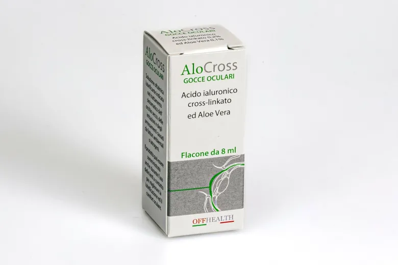 Alocross Gocce Oculari Flacone 8ml - Sollievo per Occhi Secchi