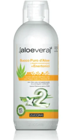 Aloevera2 Succo Puro d'Aloe + Enertonici 1 litro