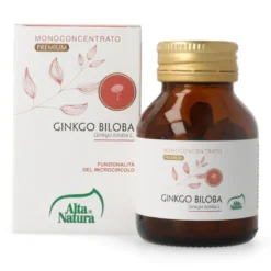 Alta Natura Monoconcentrato Premium Ginkgo Biloba per il microcircolo 100 compresse