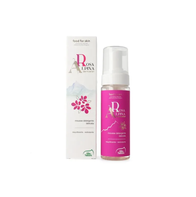 Alta Natura Rosa Alpina mousse detergente 150ml